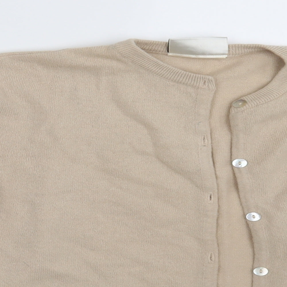 Modern Classics Womens Beige   Cardigan Jumper Size 18