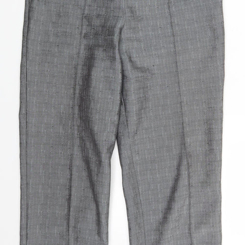 Preworn Womens Grey   Dress Pants Trousers One Size L26.5 in