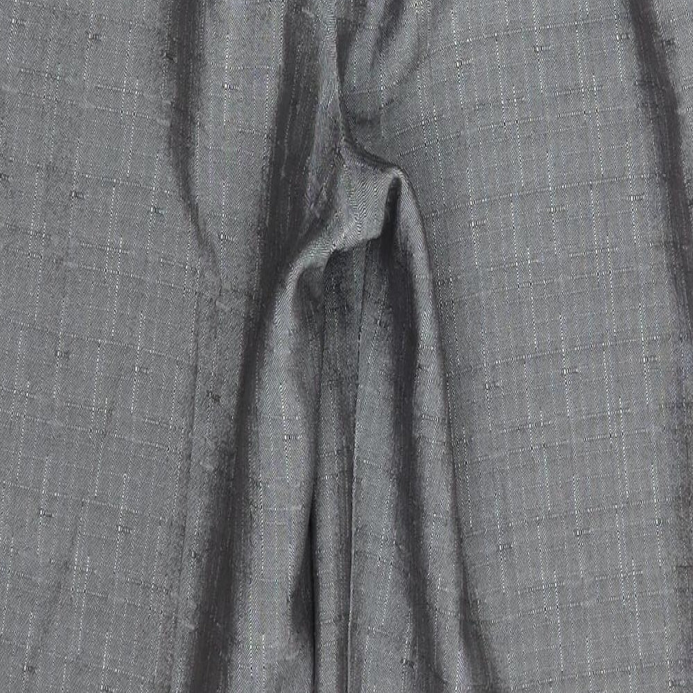 Preworn Womens Grey   Dress Pants Trousers One Size L26.5 in