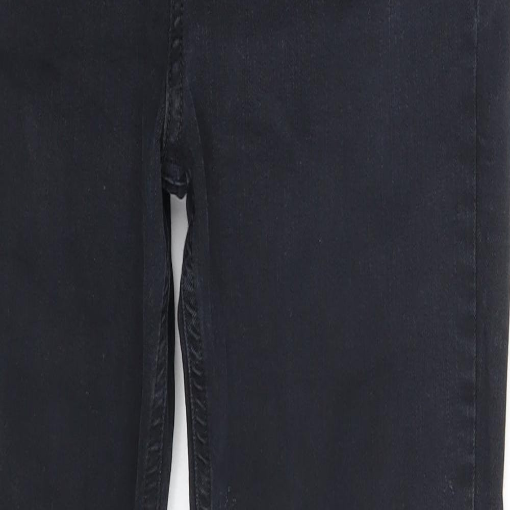 Topshop Womens Black  Denim Skinny Jeans Size 30 in L34 in