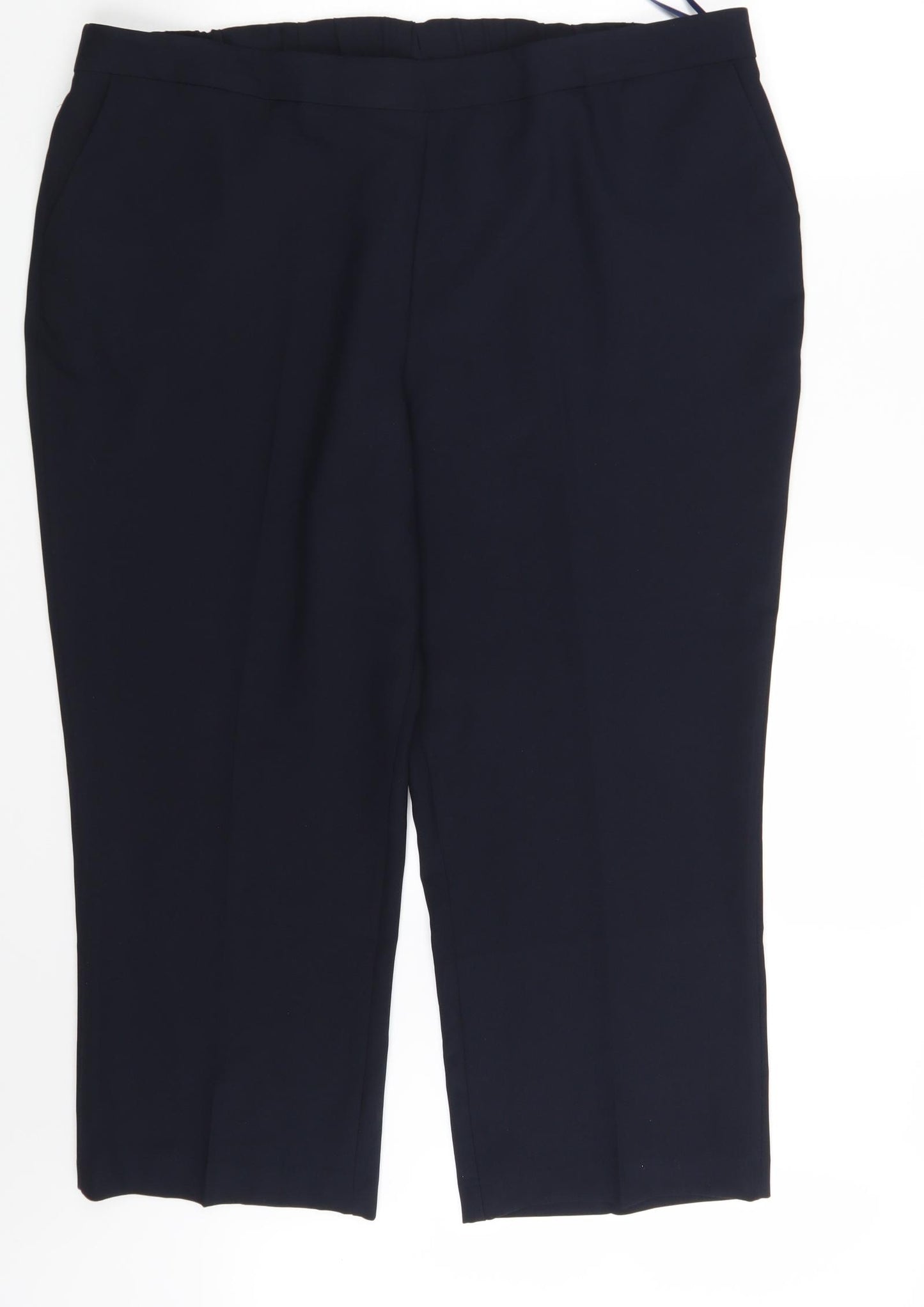 Bonmarché Womens Blue   Cut-Off Shorts Size 22