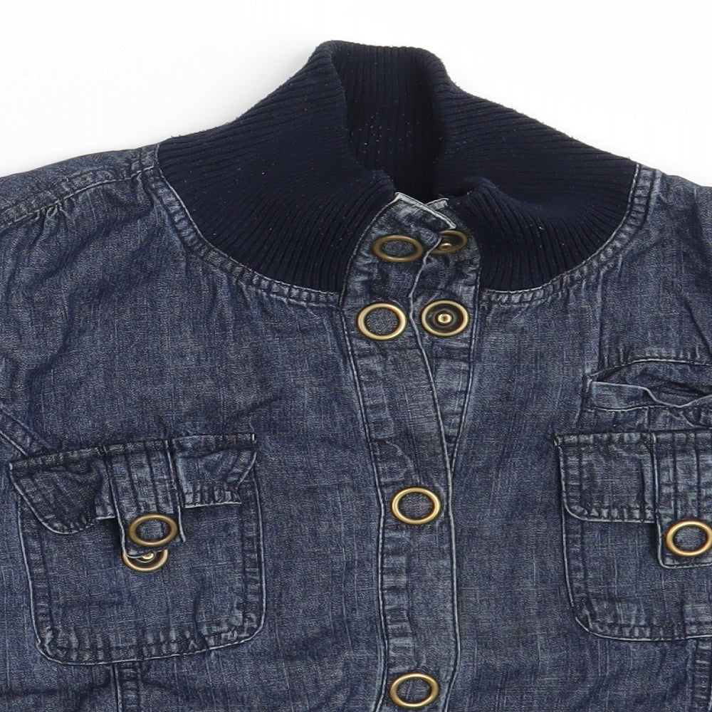 New Look Womens Blue   Jacket Coat Size 14