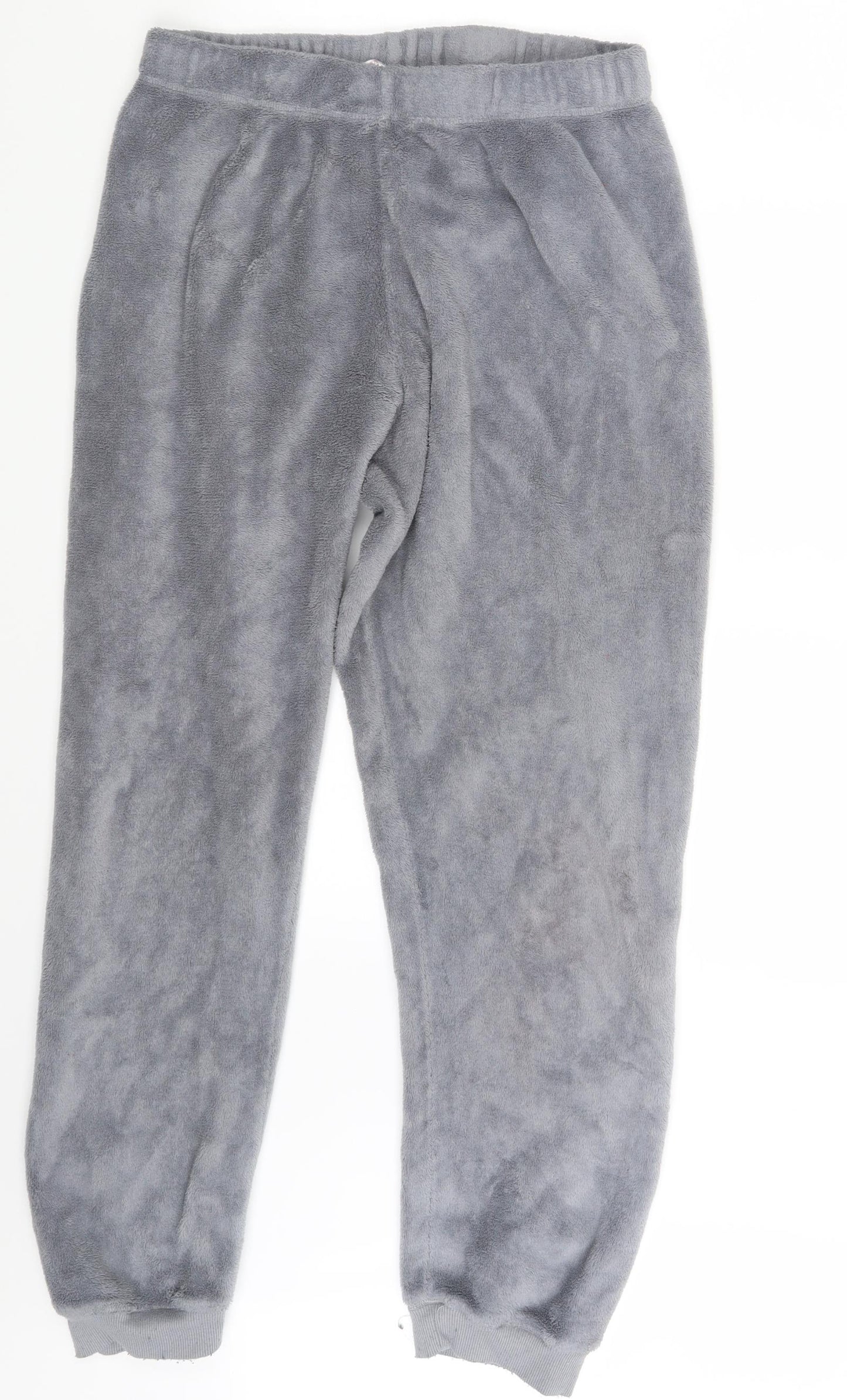 LOVE TO LOUNGE Womens Grey   Jogger Trousers Size 14 L27 in