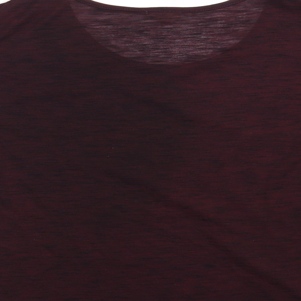 New Look Womens Purple   Basic T-Shirt Size 10