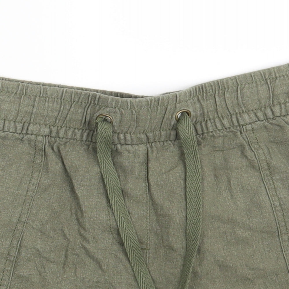 George Womens Green   Hot Pants Shorts Size 10