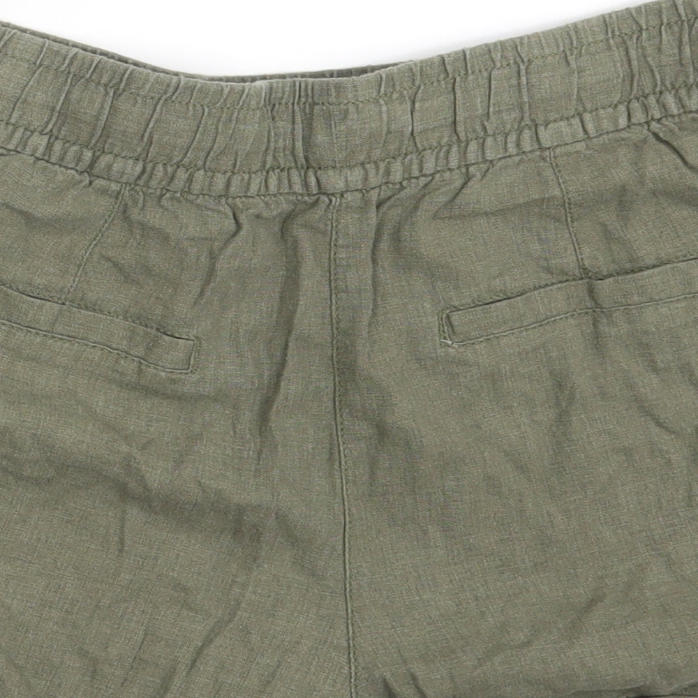 George Womens Green   Hot Pants Shorts Size 10