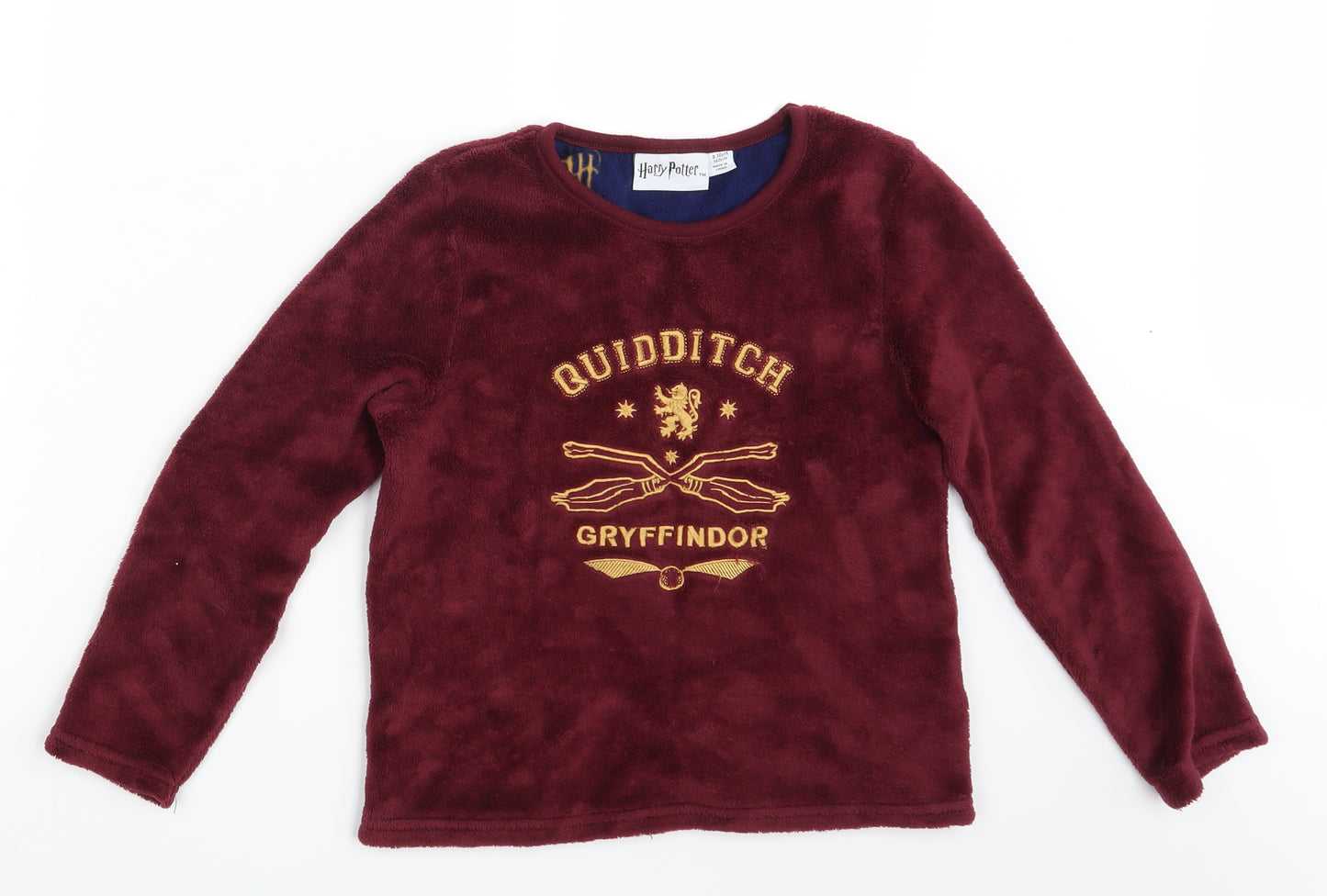 Harry Potter Girls Purple   Pullover Jumper Size 9-10 Years