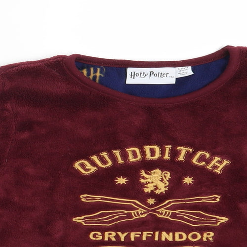 Harry Potter Girls Purple   Pullover Jumper Size 9-10 Years