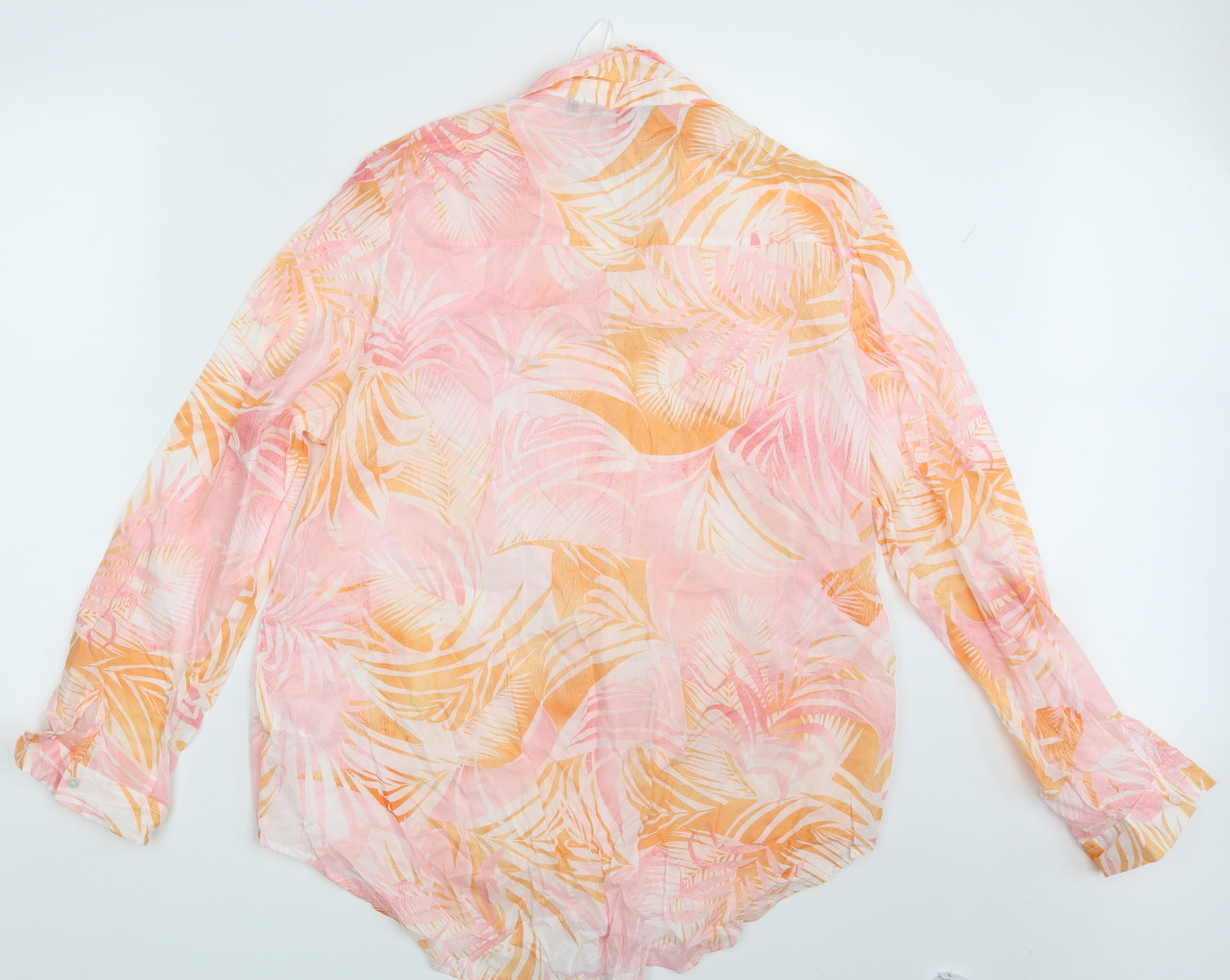 Peacocks Womens Multicoloured Paisley  Basic Button-Up Size 18