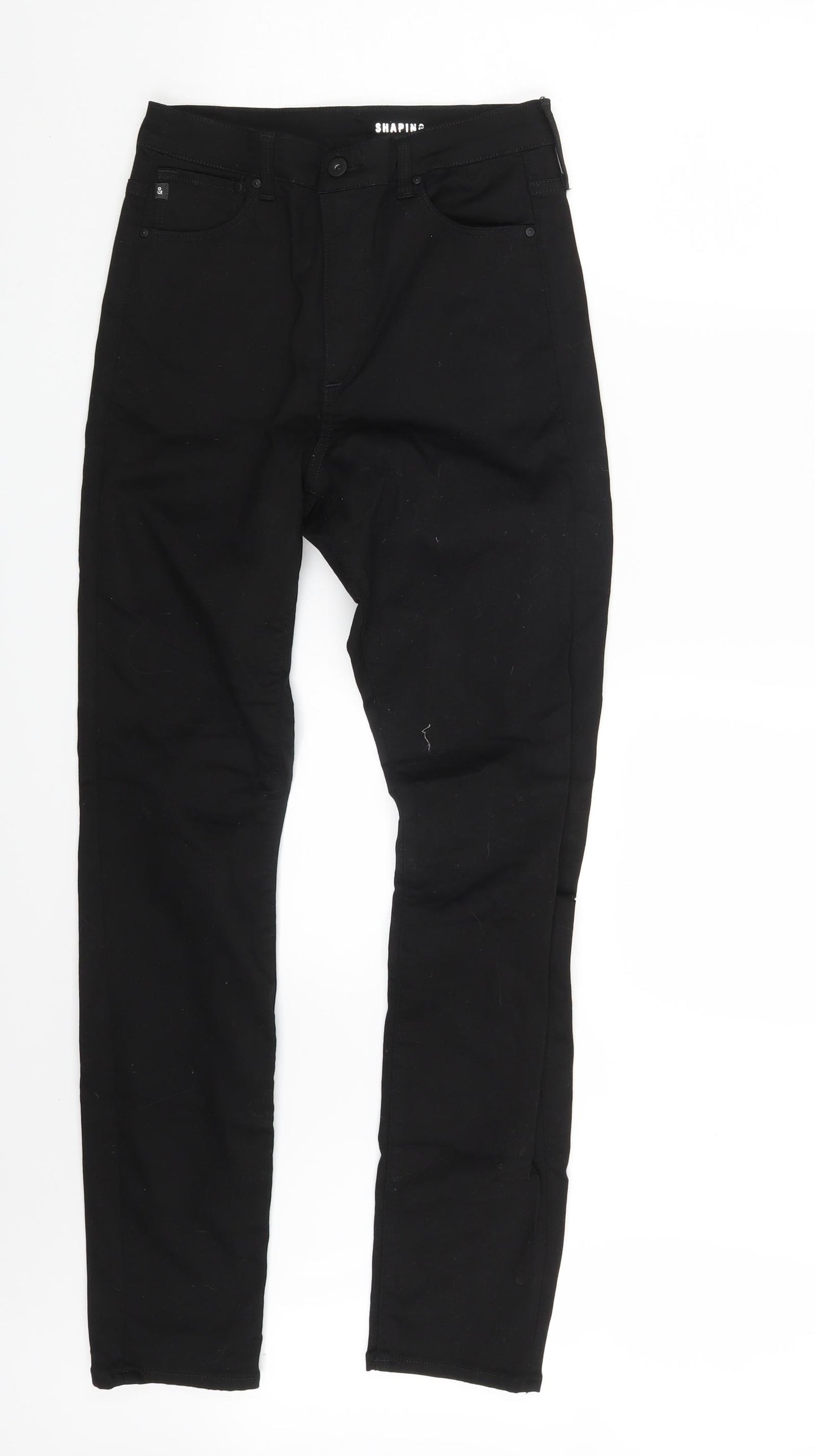 H&M Womens Black  Denim Skinny Jeans Size 30 in L32 in