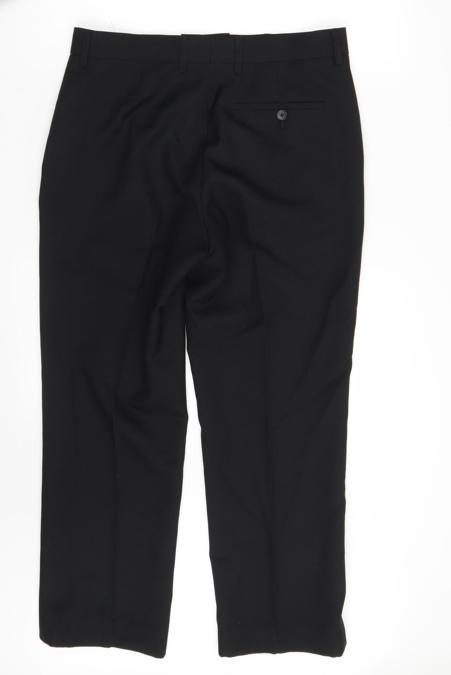 Taylor & Wright Mens Black   Trousers  Size 34 in L29 in