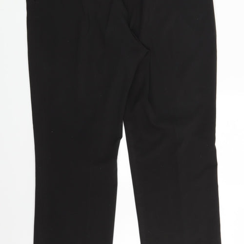 M&S Womens Brown   Dress Pants Trousers Size 16 L28 in