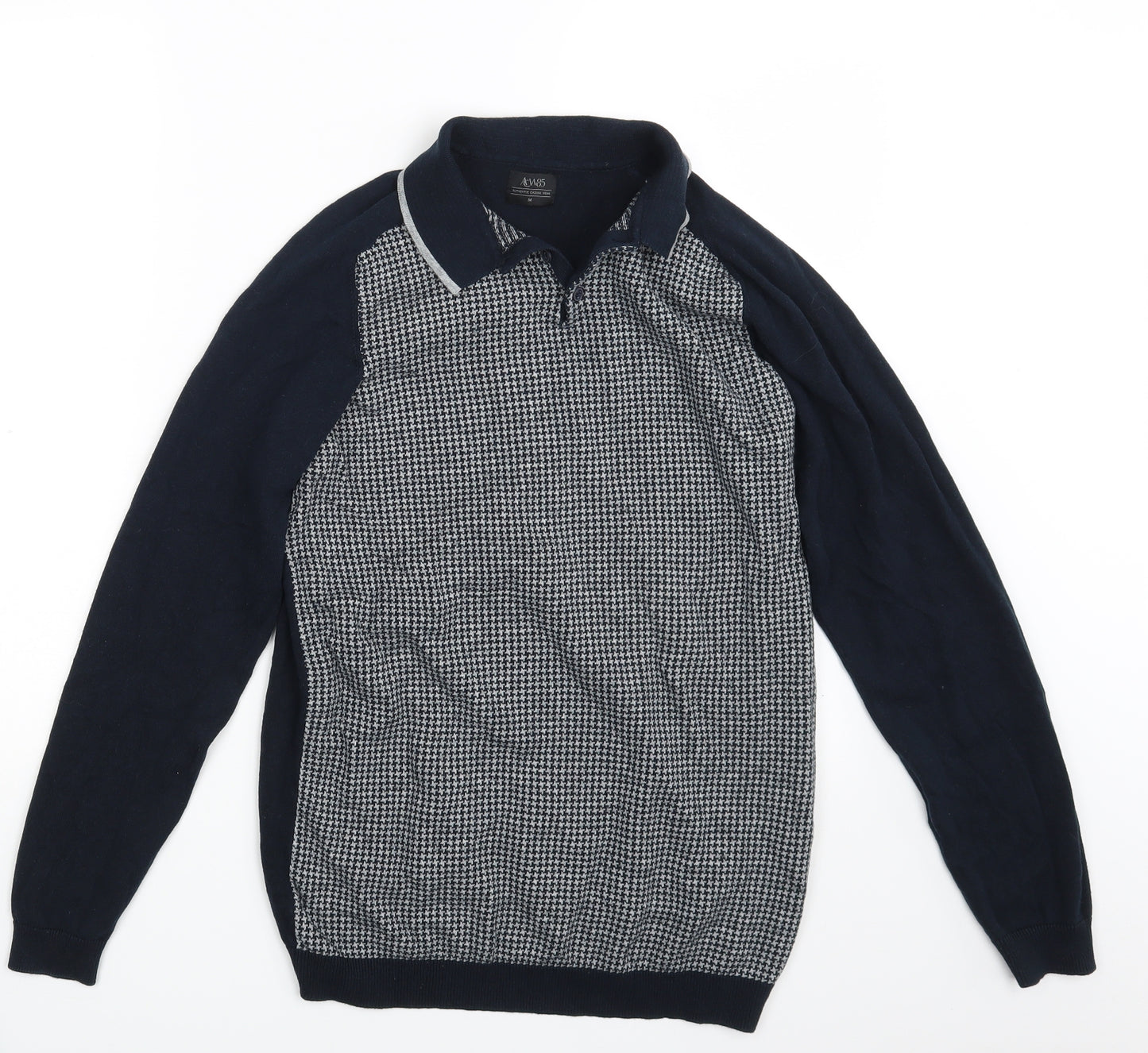 Acw85 Mens Blue    Polo Size M