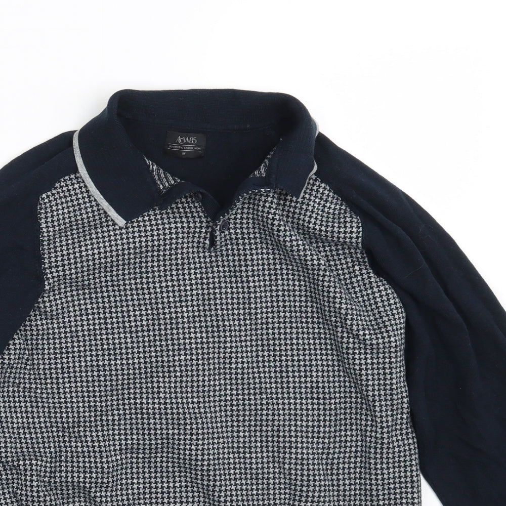 Acw85 Mens Blue    Polo Size M