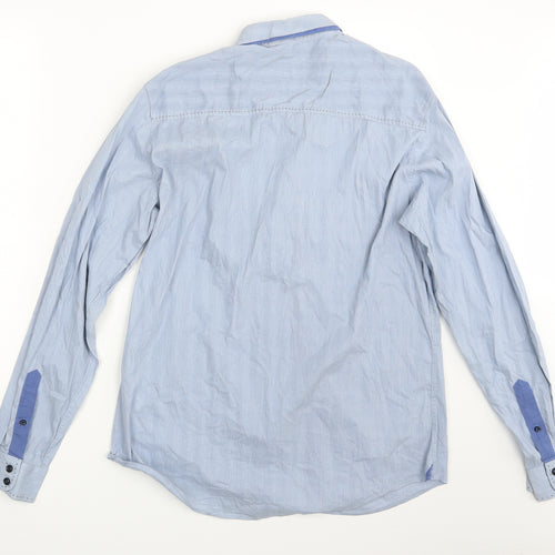 NEXT Mens Blue    Button-Up Size L