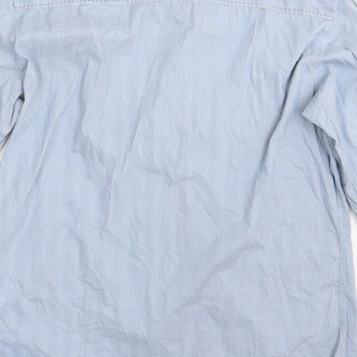 NEXT Mens Blue    Button-Up Size L