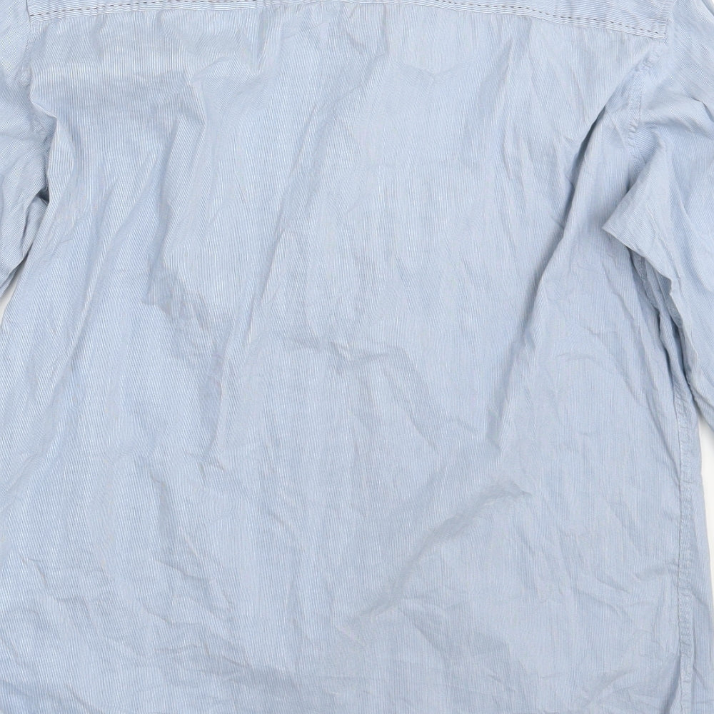 NEXT Mens Blue    Button-Up Size L