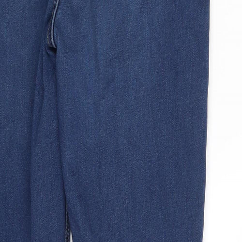 M&S Womens Blue  Denim Skinny Jeans Size 10 L27 in