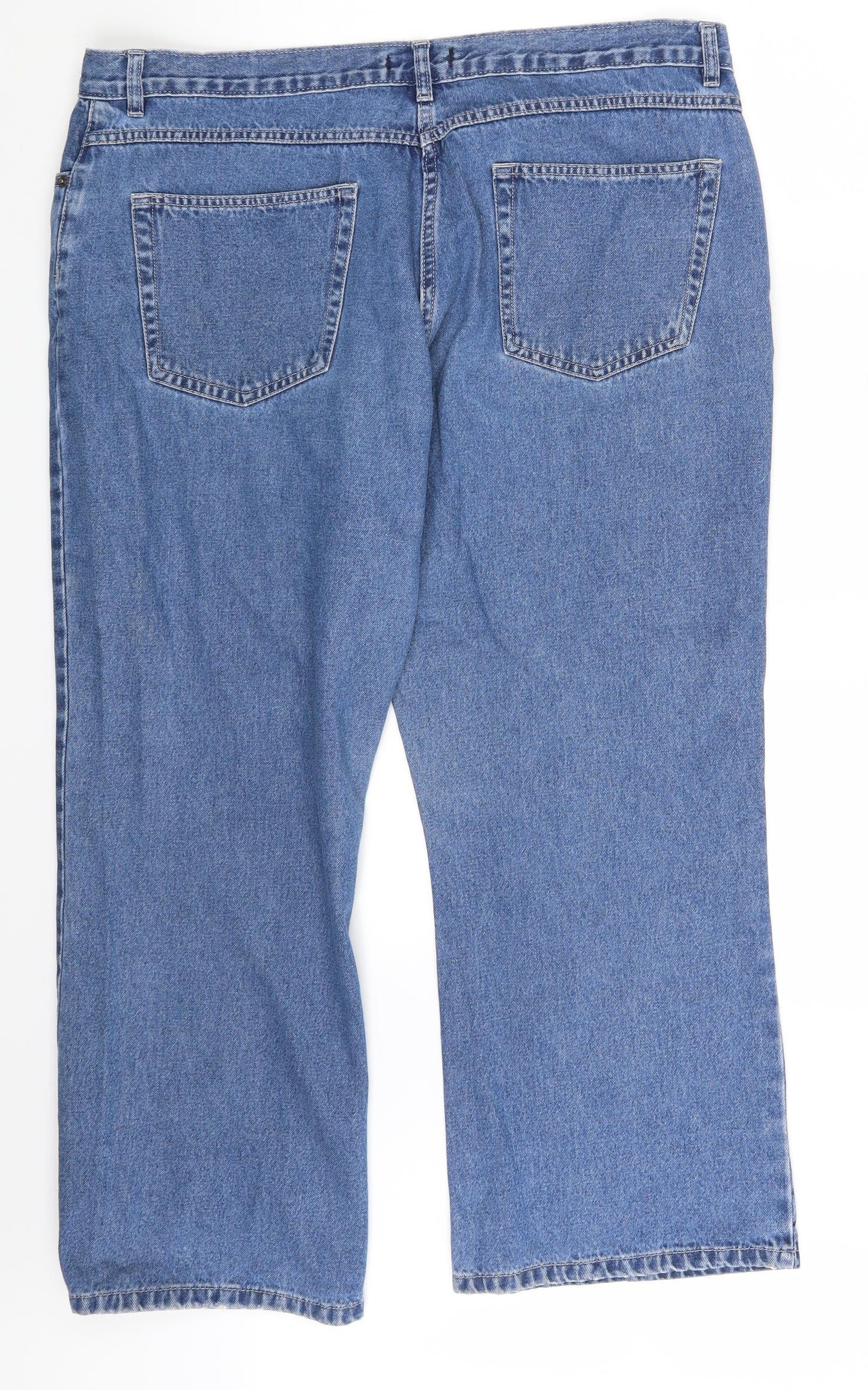 George  Womens Blue  Denim Straight Jeans Size 20 L24 in
