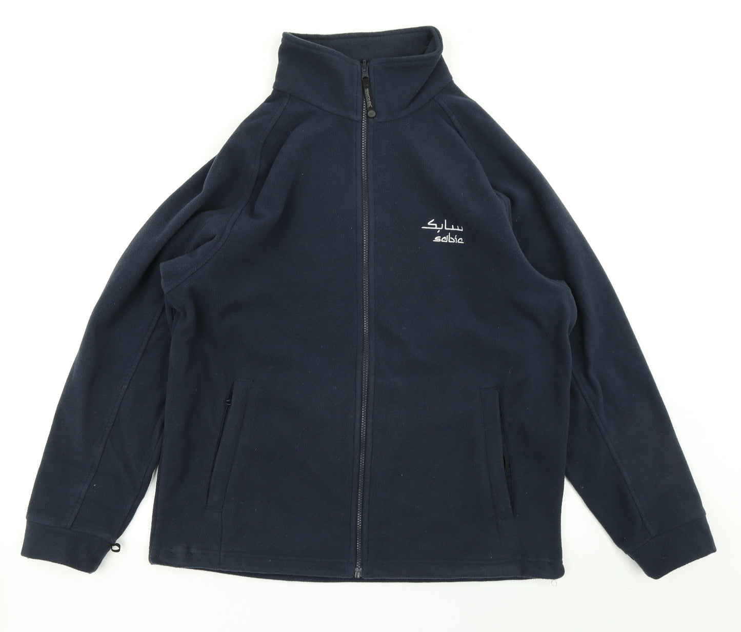 Regatta Mens Blue  Fleece Full Zip Sweatshirt Size L