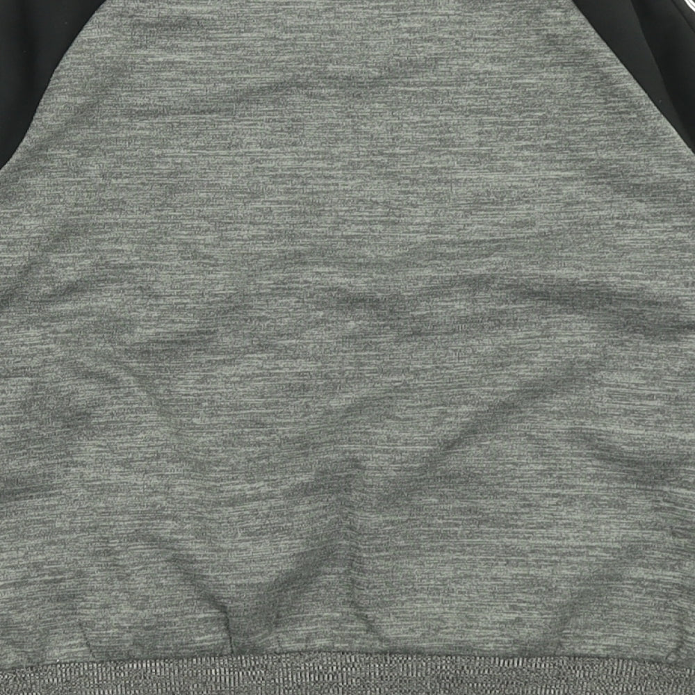 McKenzie Boys Grey Colourblock  Pullover Sweatshirt Size 7-8 Years