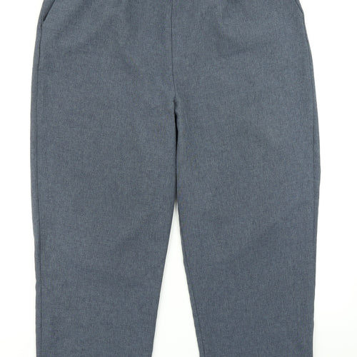 Bonmarché Womens Blue   Trousers  Size 18 L23 in
