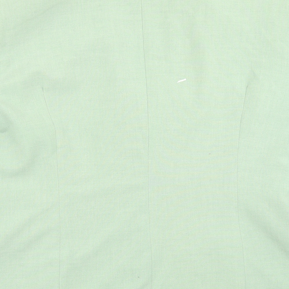 Anne Brooks Womens Green   Jacket Blazer Size 16