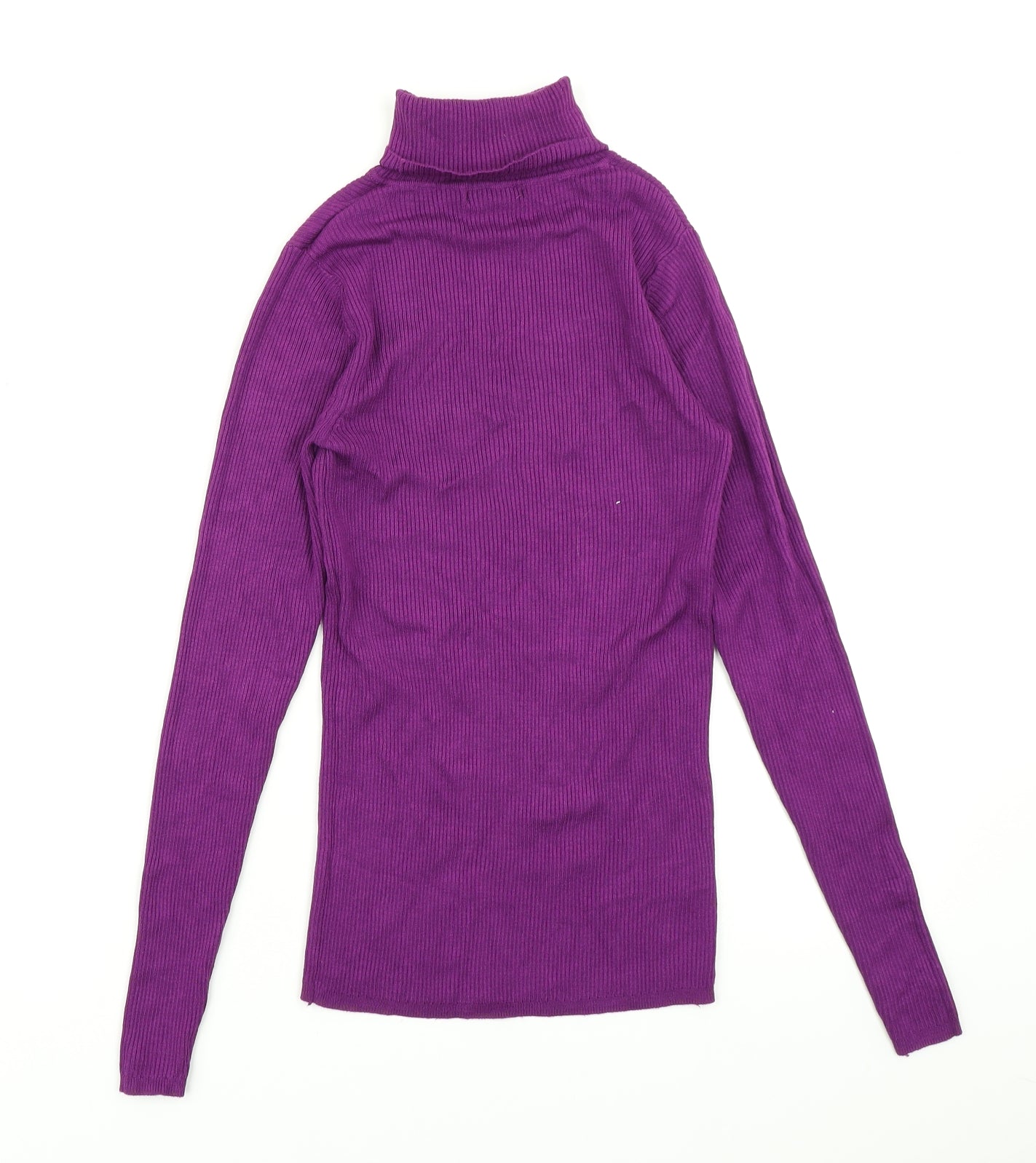 George Womens Purple  Knit Pullover Jumper Size 10