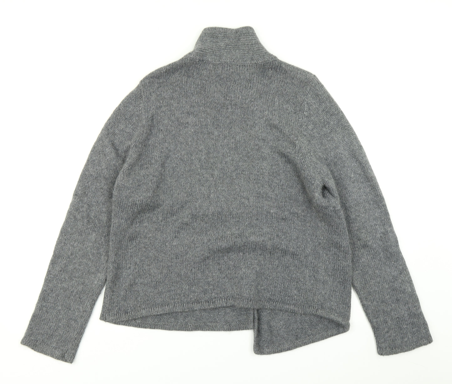 John Richmond Womens Grey  Knit Cardigan Jumper Size 18