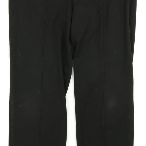 Marks & Spencer Womens Black   Dress Pants Trousers Size 14 L26 in