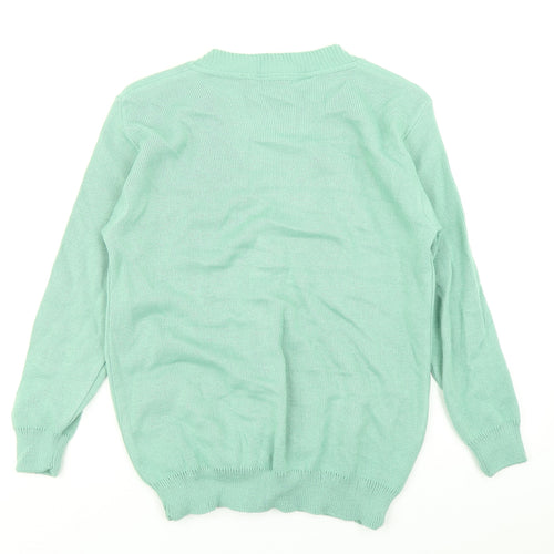 Sarra Womens Green  Knit Cardigan Jumper Size S