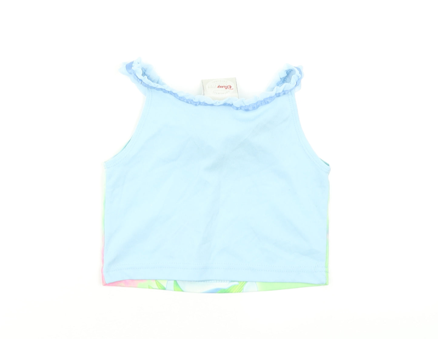 Disney Girls Blue   Cropped Tank Size 2-3 Years  - Disney Cinderella