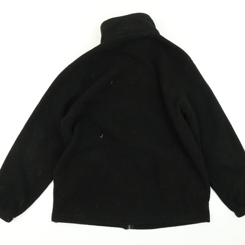 Uneek Mens Black  Fleece Jacket  Size M