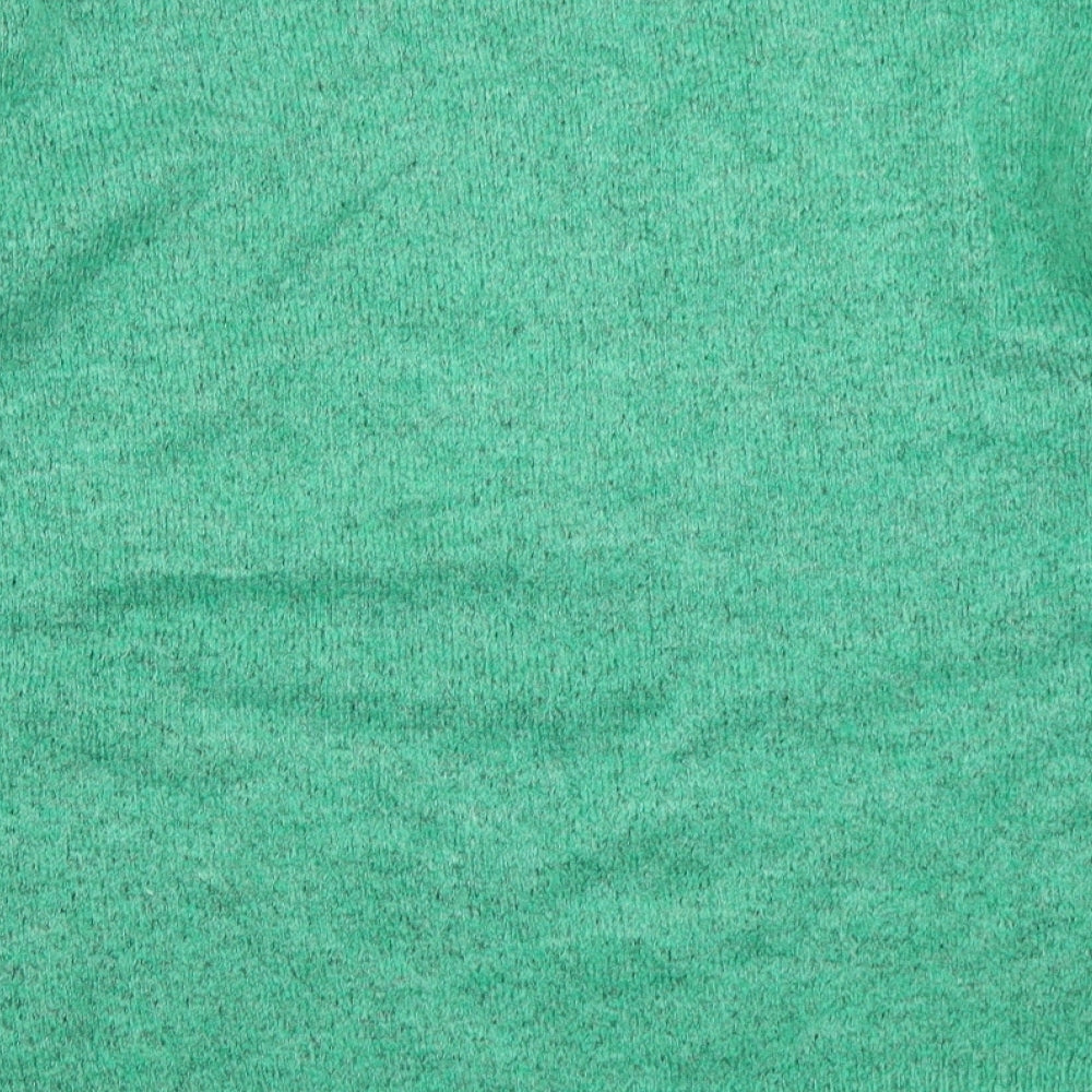 F&F Womens Green  Knit Pullover Jumper Size 10