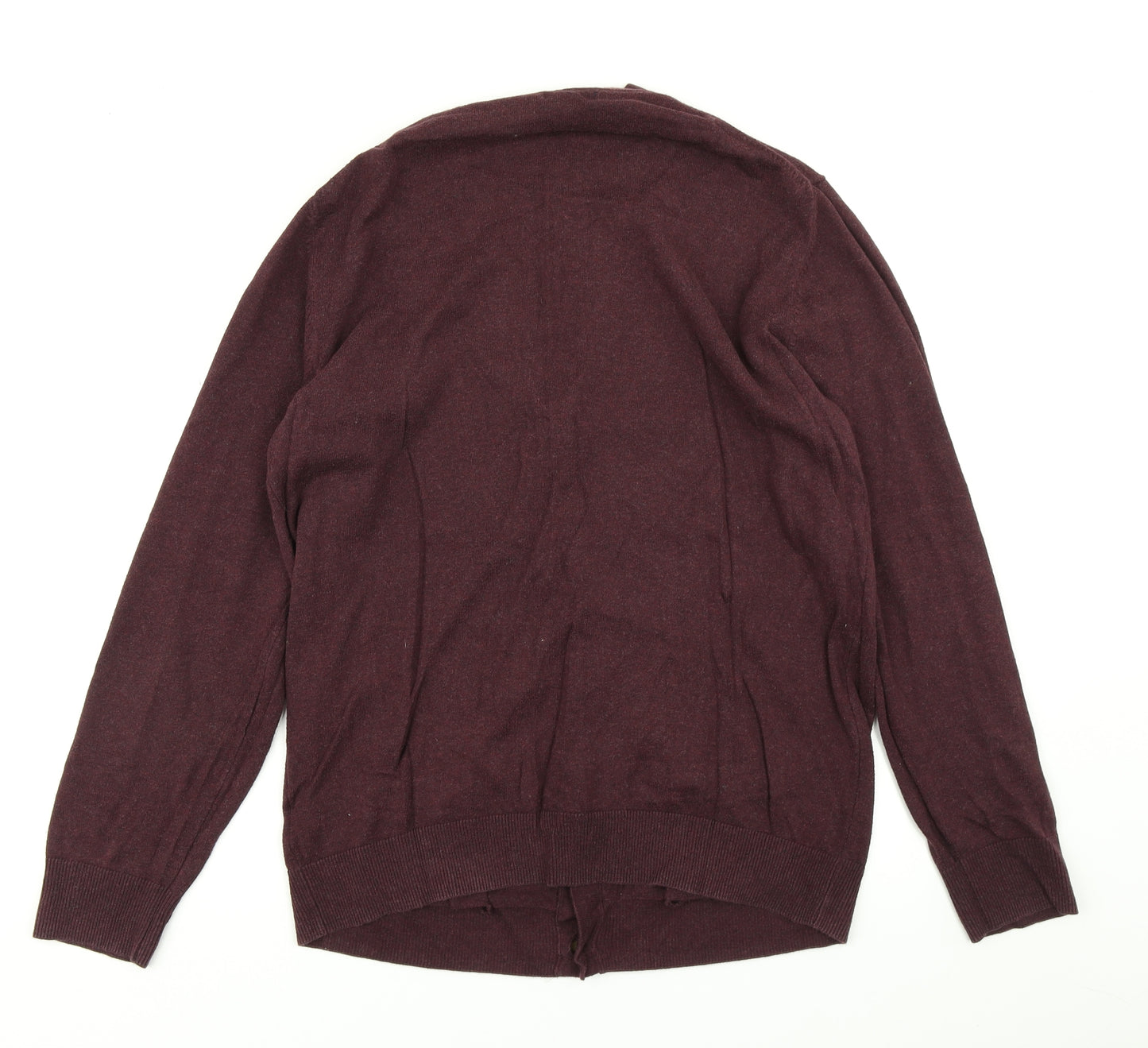 Gap Womens Purple  Knit Cardigan Jumper Size L