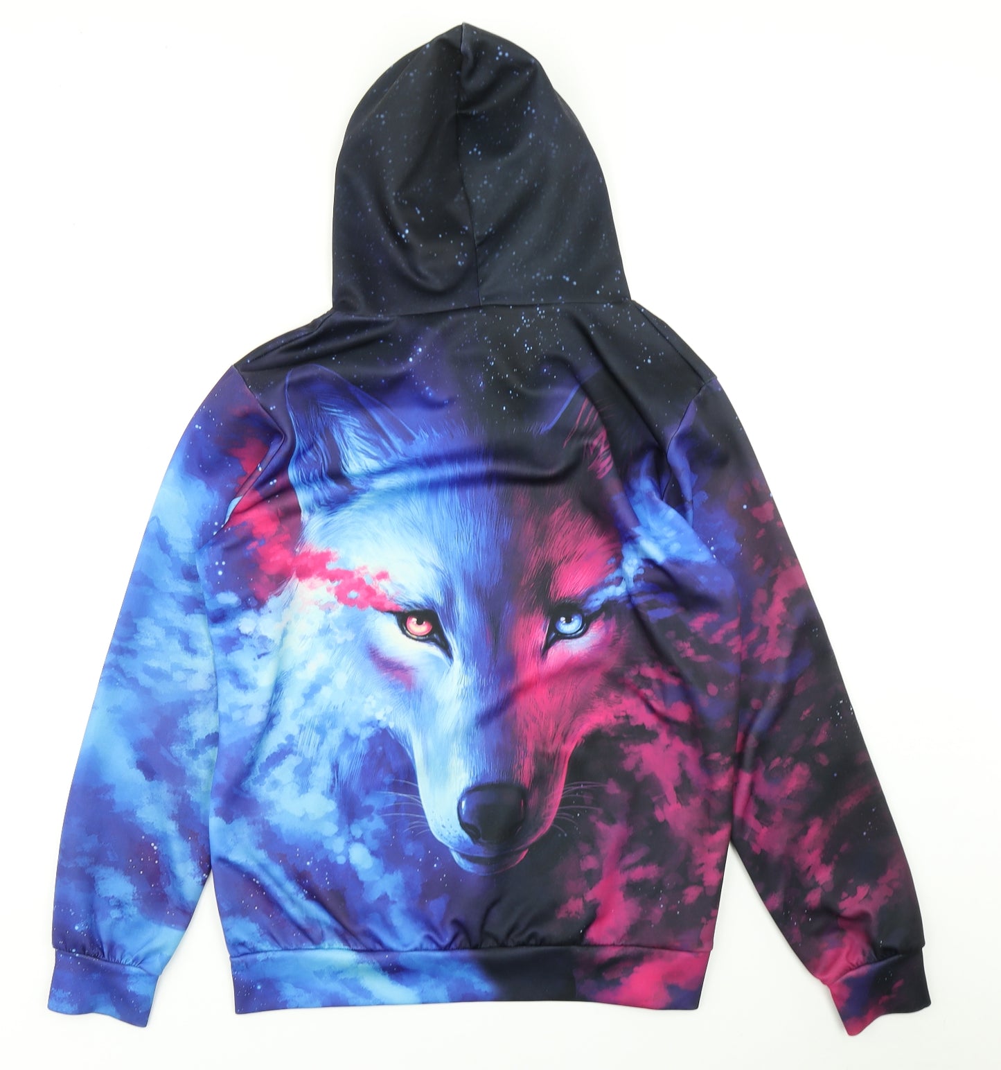 Preworn Mens Blue   Pullover Hoodie Size L