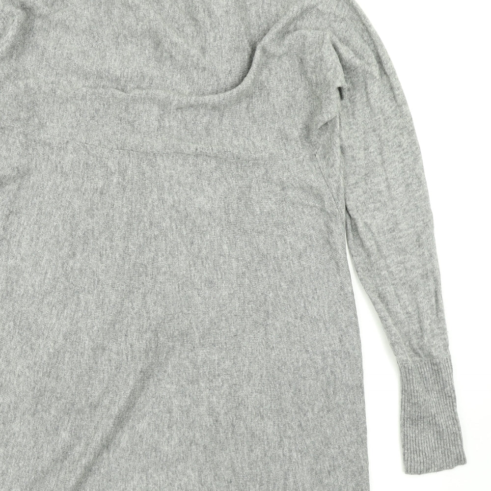 Betty Barclay Womens Grey  Knit Cardigan Jumper Size 16
