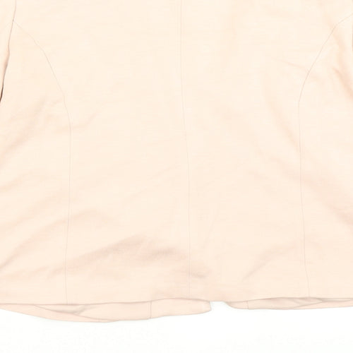 Patrizia Dini Womens Pink   Jacket Blazer Size 12