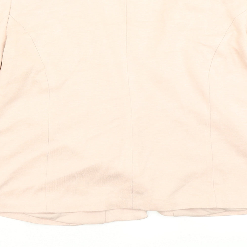 Patrizia Dini Womens Pink   Jacket Blazer Size 12