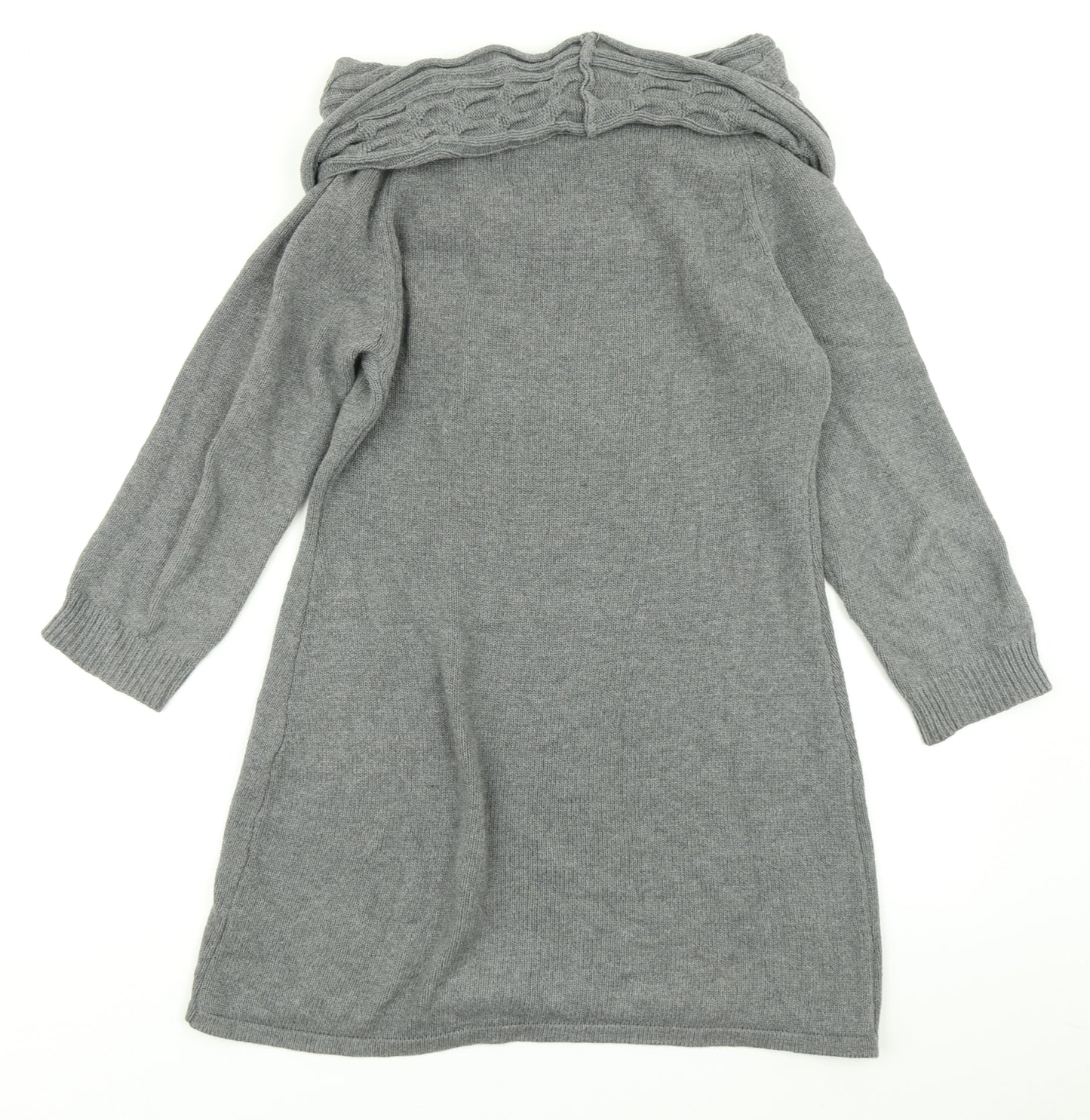 Cameo Rose Womens Grey  Knit Jumper Dress  Size L