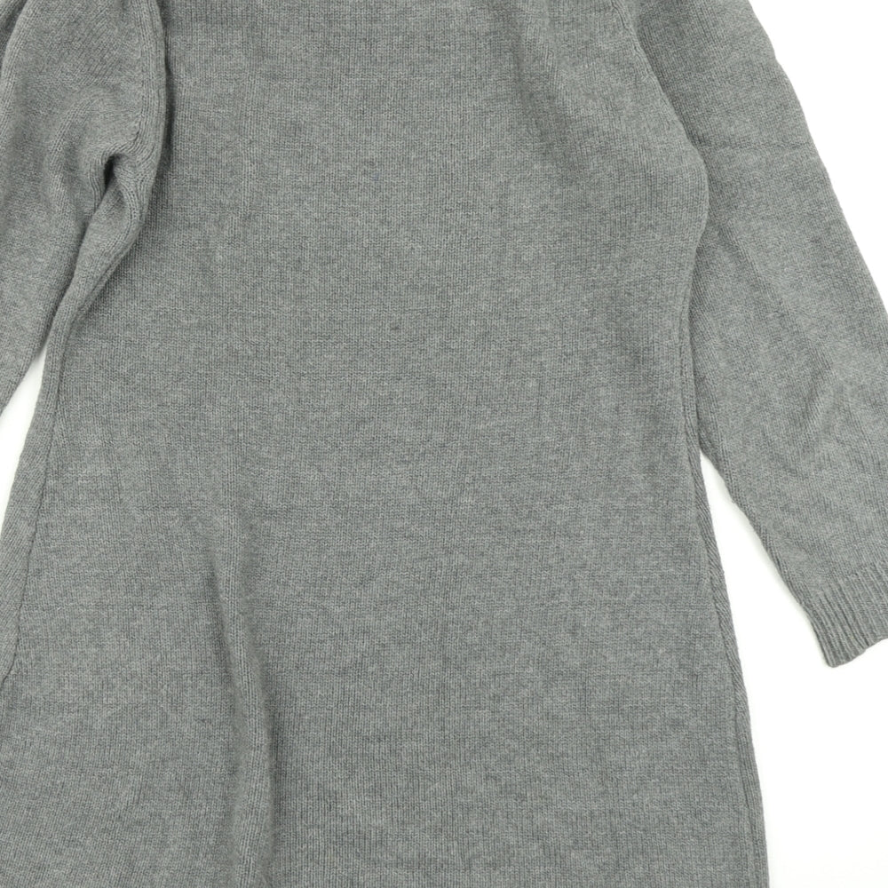 Cameo Rose Womens Grey  Knit Jumper Dress  Size L