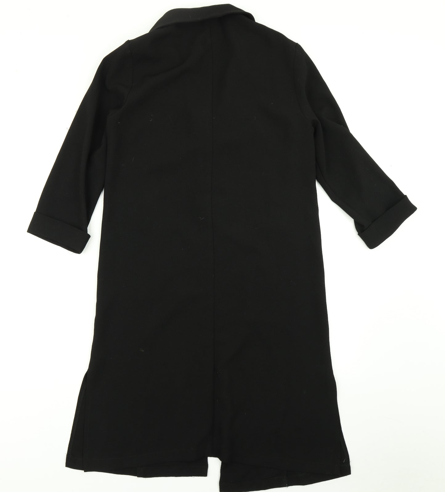 Atmosphere Womens Black   Trench Coat Coat Size 12