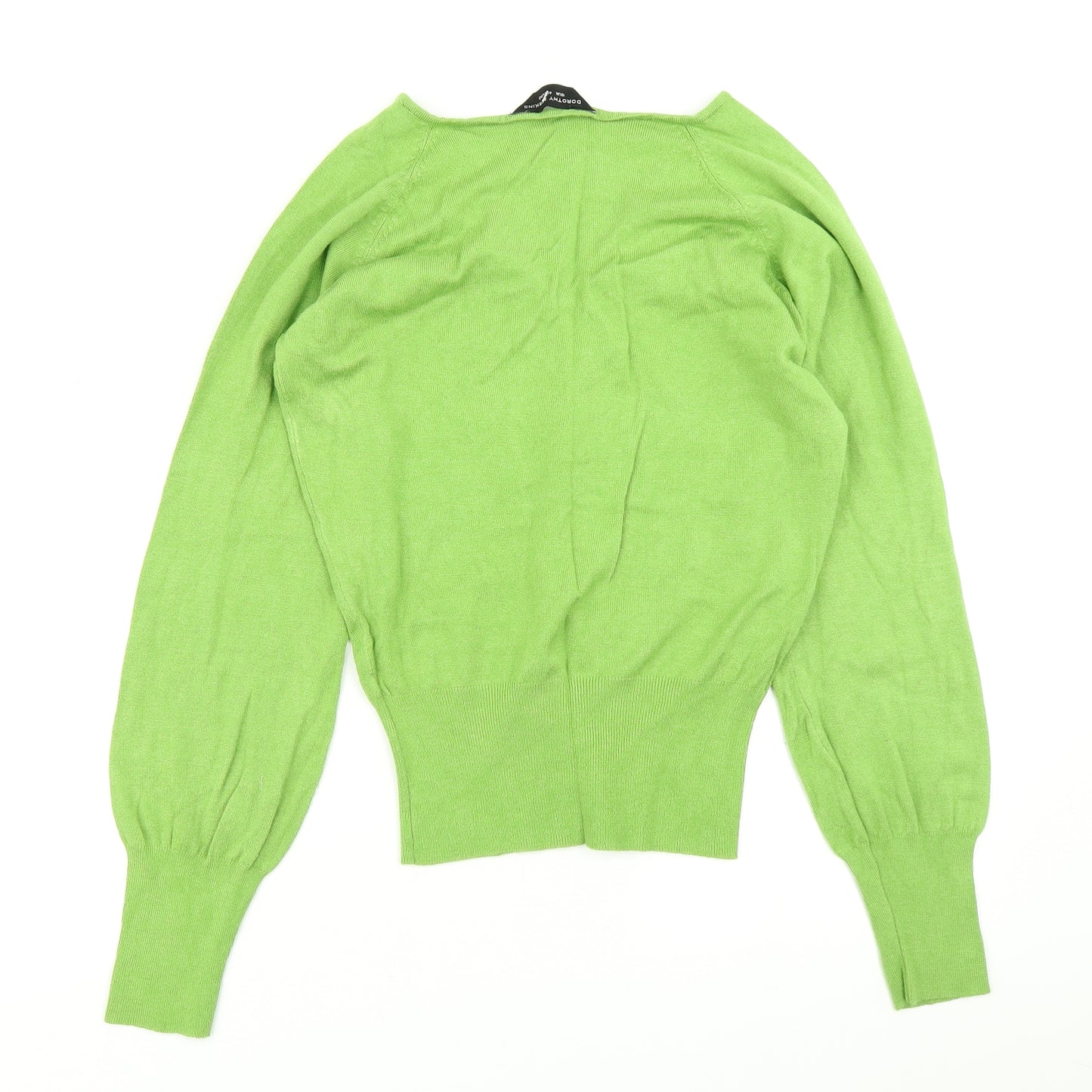 Dorothy Perkins Womens Green  Knit Pullover Jumper Size 12