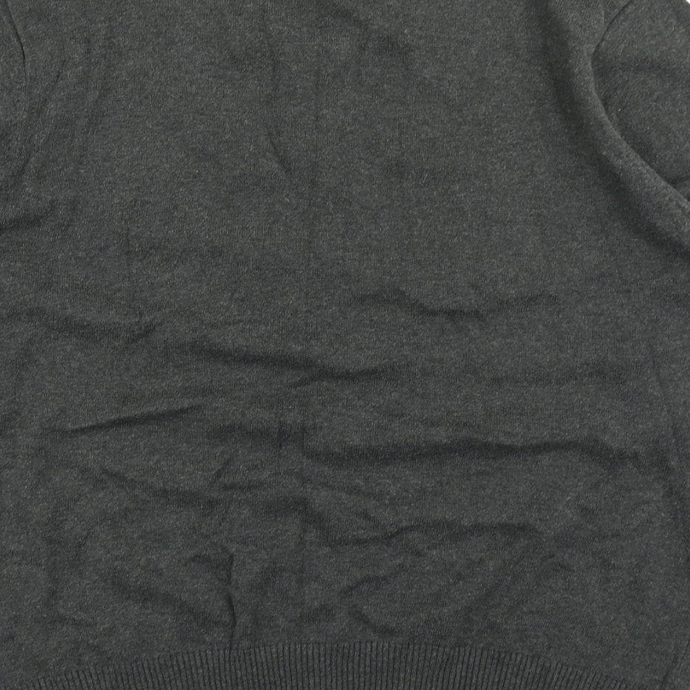 Cedar Wood State Mens Grey Argyle/Diamond Knit Pullover Jumper Size XL