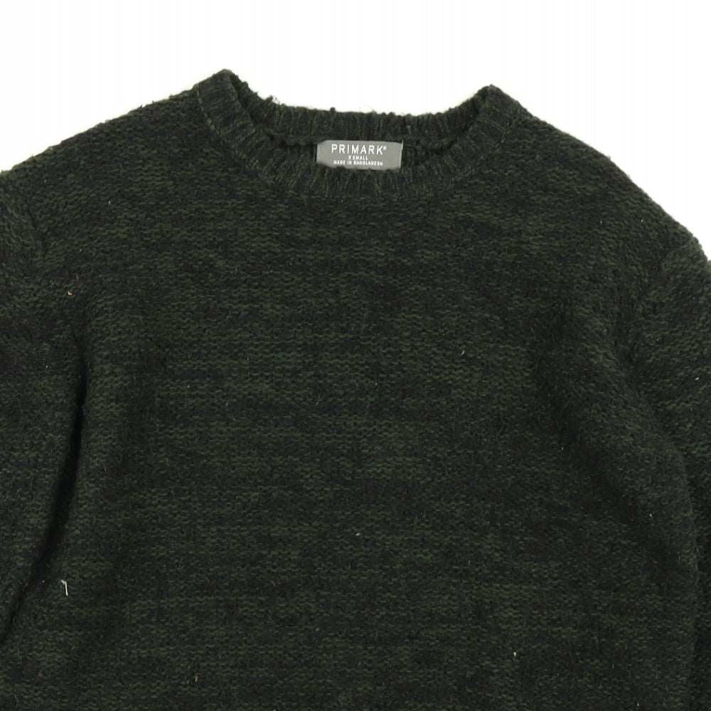 Primark Mens Green   Pullover Jumper Size XS