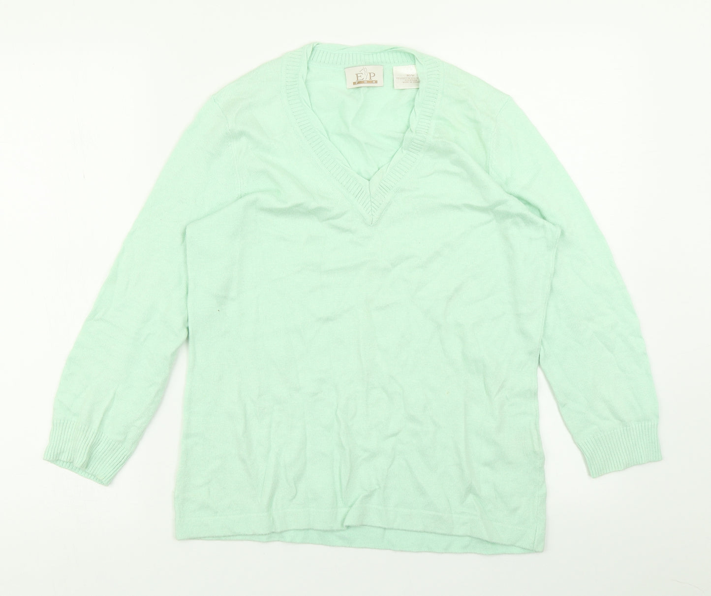 EP Pro Womens Blue  Knit Pullover Jumper Size M