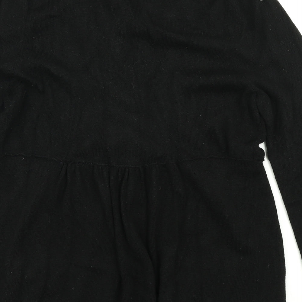 Marks & Spencer Womens Black  Knit Cardigan Jumper Size 10
