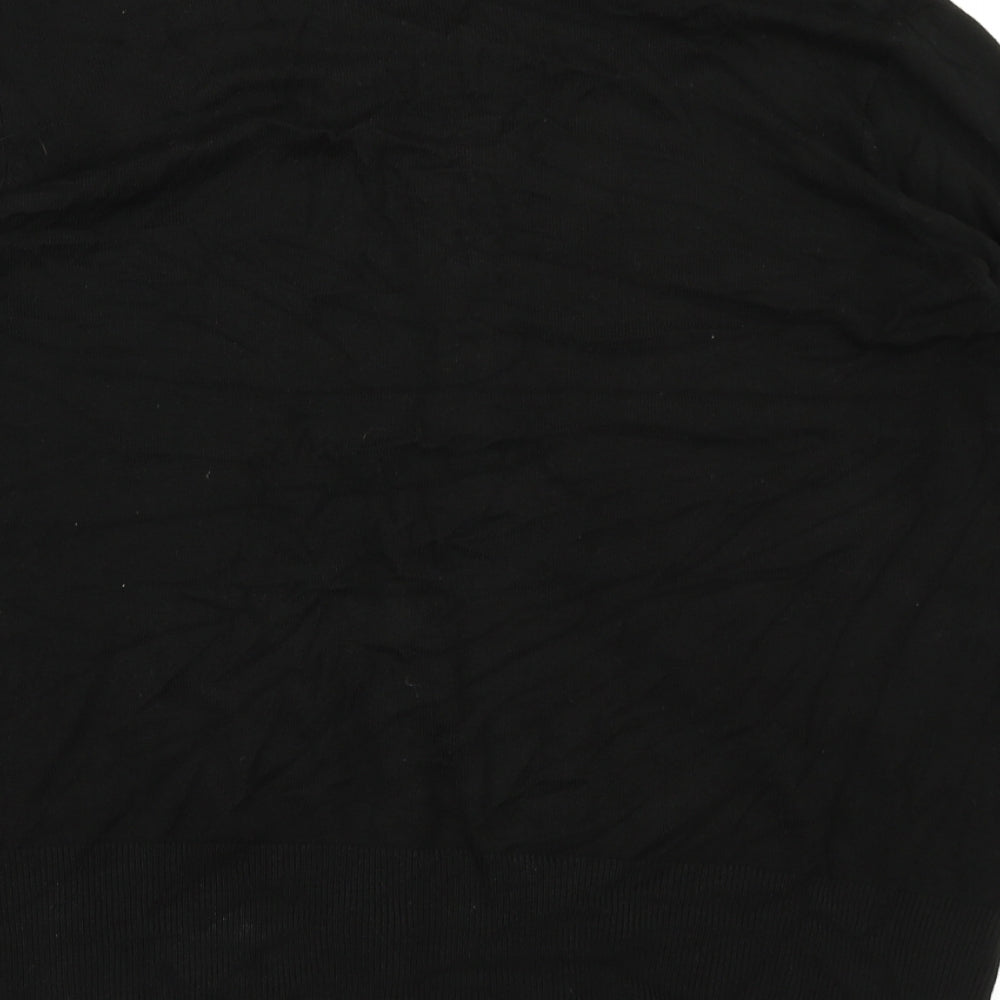 Primark Womens Black  Knit Cardigan Jumper Size XL