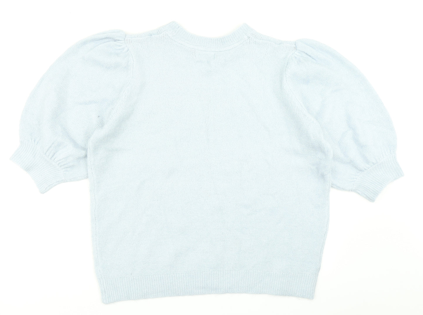 Papaya Womens Blue  Knit Pullover Jumper Size XL