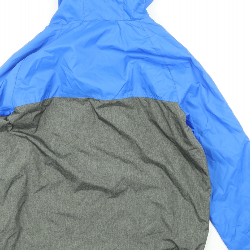 Superdry Mens Grey   Rain Coat Coat Size XL